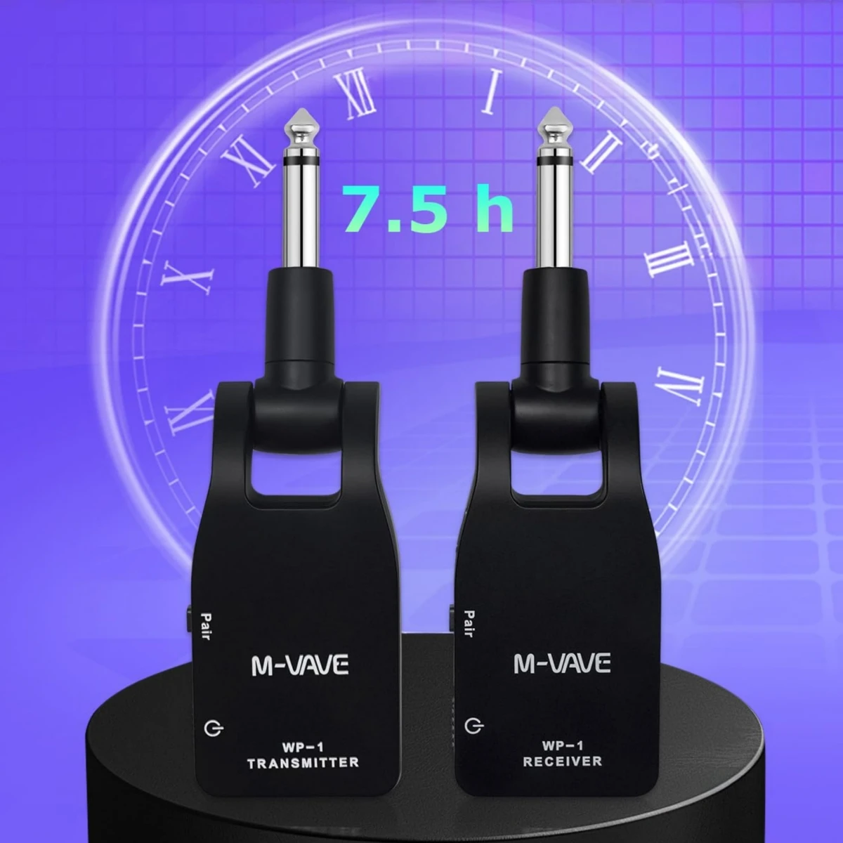 Беспроводная гитарная система M-VAVE WP-1 2.4G: Передатчик и приемник, перезаряжаемые, радиус действия 30 м, для электрогитары, бас-гитары, студийных выступлений
Беспроводная гитарная система M-VAVE WP-1 2.4G: Передатчик и приемник, перезаряжаемые, радиус действия 30 м, для электрогитары, бас-гитары, студийных выступлений