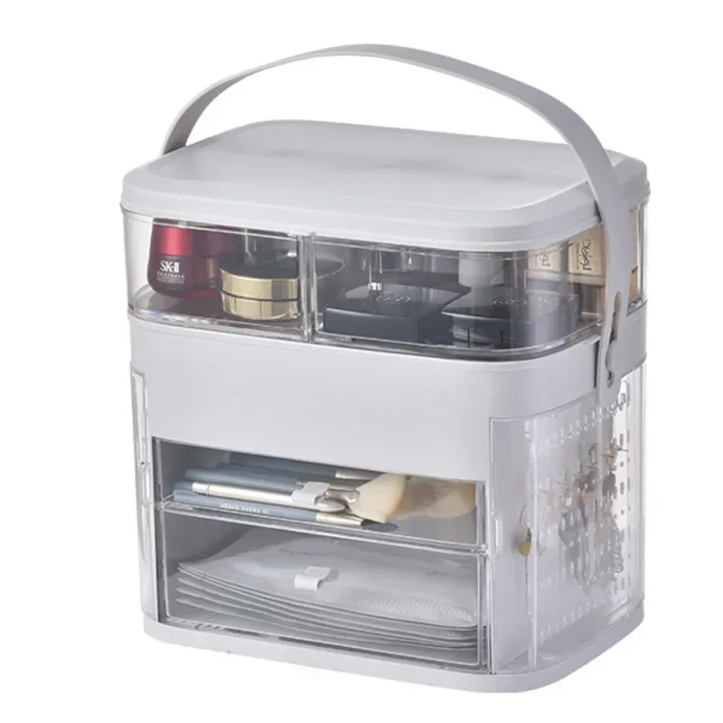 Rotating Makeup Organizer Adjustable Jewelry Stand with LED Mirror Multifunctional Makeup Box Open and Close Design
Rotating Makeup Organizer Adjustable Jewelry Stand with LED Mirror Multifunctional Makeup Box Open and Close Design