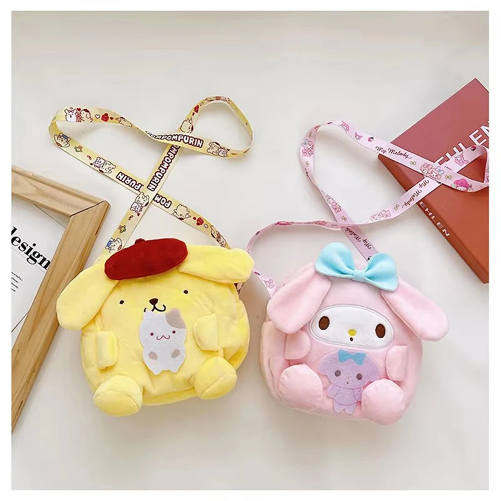 Новая плюшевая сумка Kuromi, милая кукла Sanrio, сумка через плечо, детская сумка с подвеской в виде собаки-пудинга с героями мультфильмов
Новая плюшевая сумка Kuromi, милая кукла Sanrio, сумка через плечо, детская сумка с подвеской в виде собаки-пудинга с героями мультфильмов