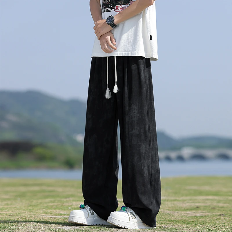 Outdoor Fashion Trendy Printed Ice Silk Pants Fishing Casual Sweat Absorbing Quick Drying Mosquito Resistant Straight Leg Pants
Outdoor Fashion Trendy Printed Ice Silk Pants Fishing Casual Sweat Absorbing Quick Drying Mosquito Resistant Straight Leg Pants