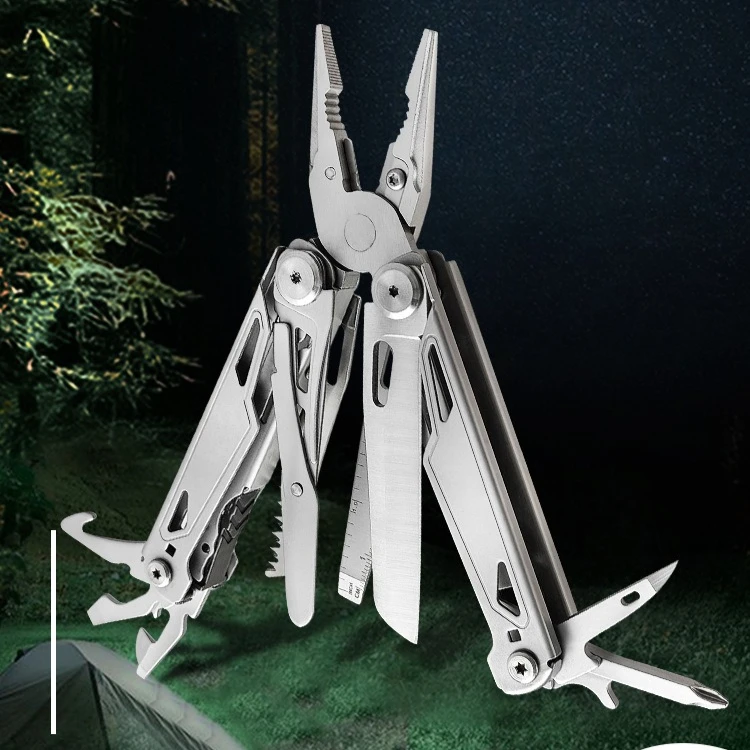 New Popular High-quality 28 in 1 Outdoor All Steel Multifunctional Folding Plier for Convenie Camping Equipment EDC Safety Tools
New Popular High-quality 28 in 1 Outdoor All Steel Multifunctional Folding Plier for Convenie Camping Equipment EDC Safety Tools