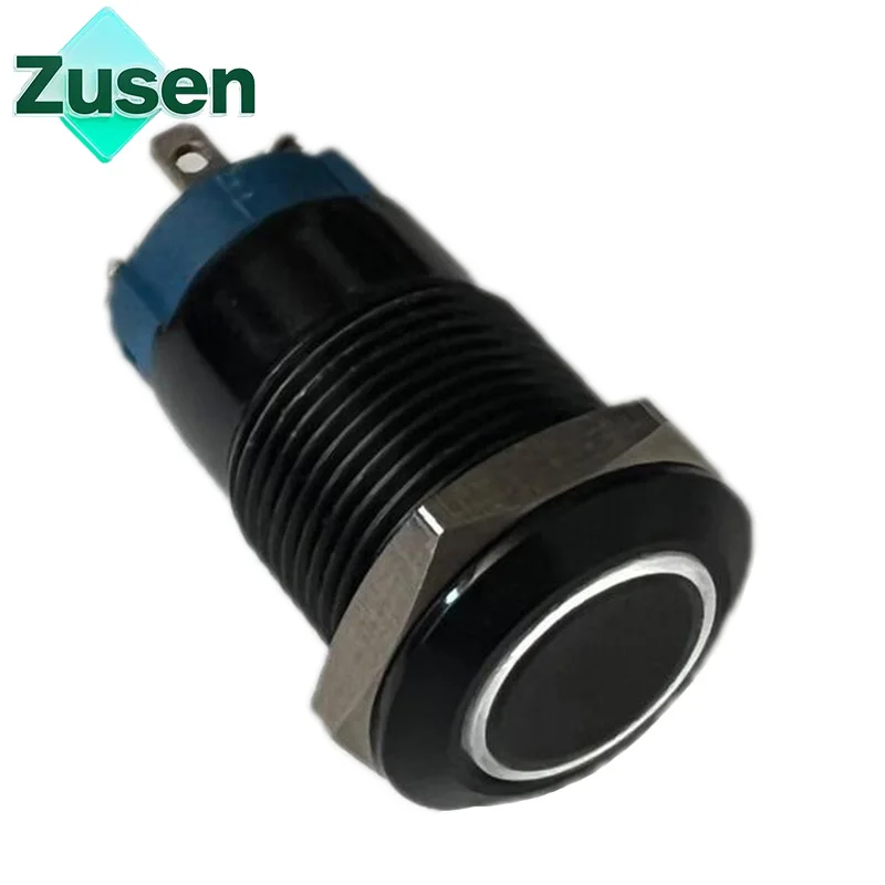 Zusen 12 мм черный глинозем кнопочный переключатель кольцо светодиодный светильник мгновенный/защелка IP65
Zusen 12 мм черный глинозем кнопочный переключатель кольцо светодиодный светильник мгновенный/защелка IP65