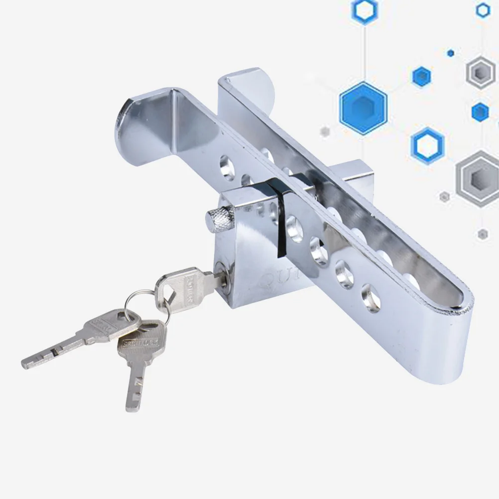 215cm Height Auto Anti-theft Clutch Lock Car Brake Stainless Strong Security Lock Tool Vehicle Brake Lock (Sliver)
215cm Height Auto Anti-theft Clutch Lock Car Brake Stainless Strong Security Lock Tool Vehicle Brake Lock (Sliver)