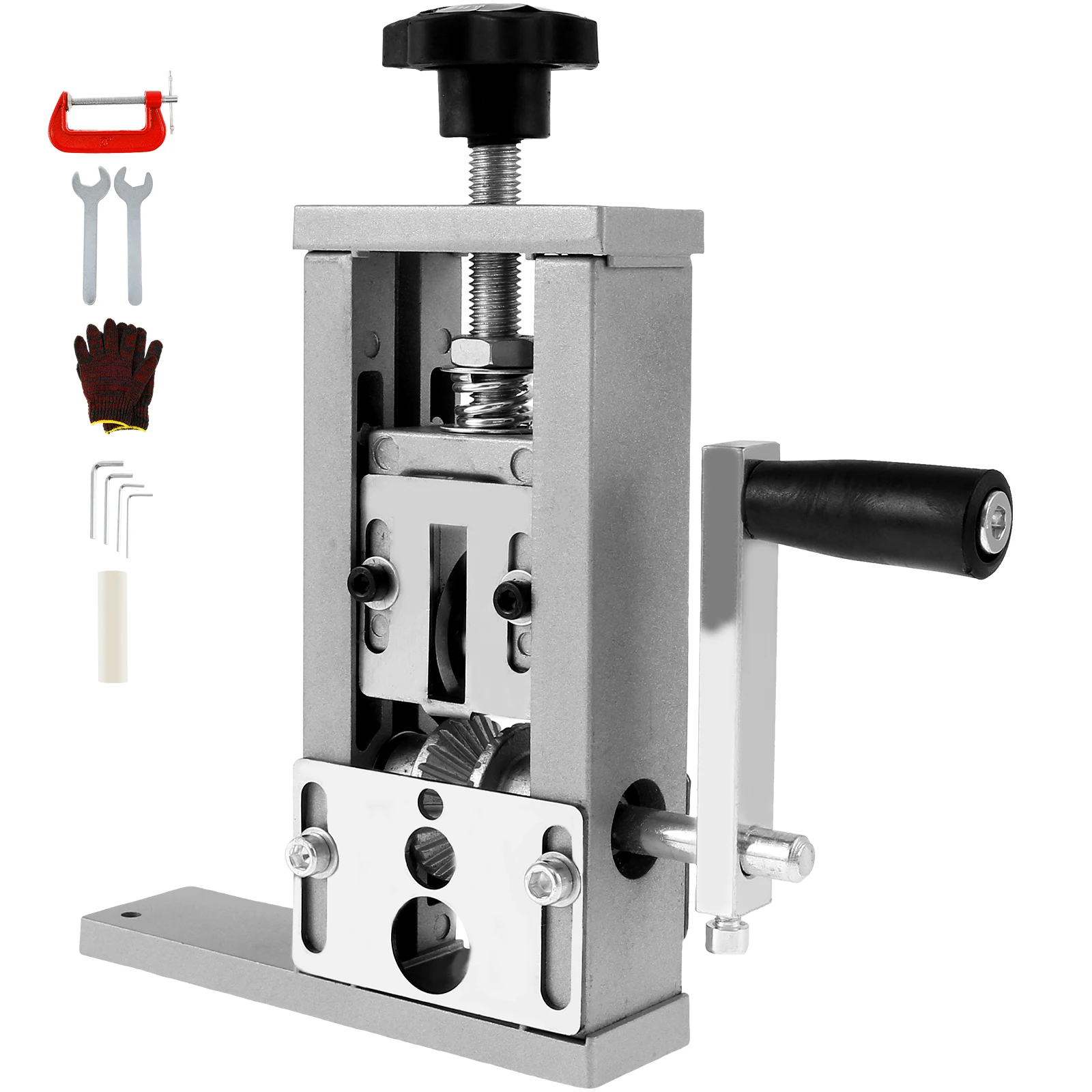 Portable Wire Stripper Machine Manual Cable Stripper Tool 1-25mm Electric Drill Powered Cable Peeling Machine with Hand Crank
Portable Wire Stripper Machine Manual Cable Stripper Tool 1-25mm Electric Drill Powered Cable Peeling Machine with Hand Crank