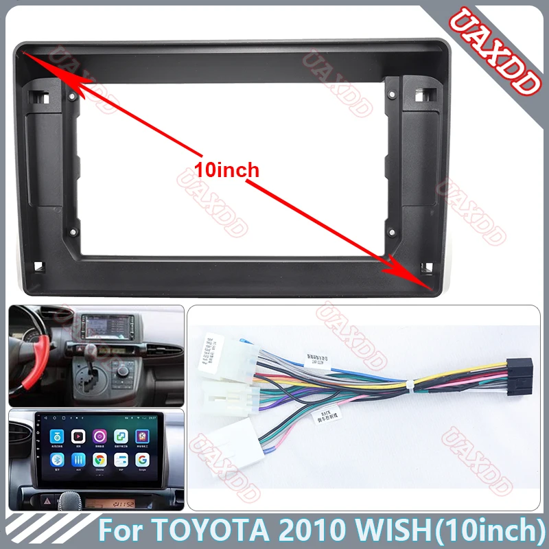 For TOYOTA 2010- WISH 10.1INCH CAR DVD player Radio Android stereo Harness screens accessories navigation dashboard cables frame
For TOYOTA 2010- WISH 10.1INCH CAR DVD player Radio Android stereo Harness screens accessories navigation dashboard cables frame