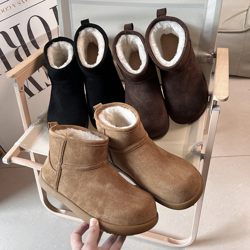 Мужские зимние теплые нескользящие ботинки на флисовой подкладке с толстой подошвой, корейский стиль, полусапоги до середины икры для молодежи, из смешанных материалов
Мужские зимние теплые нескользящие ботинки на флисовой подкладке с толстой подошвой, корейский стиль, полусапоги до середины икры для молодежи, из смешанных материалов