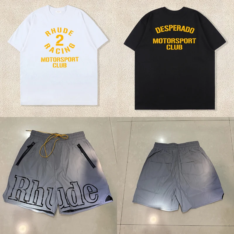 American Style Rhude Casual Shorts High Street Hip Hop Heavy Fabric Simple Letter Print Sports Shorts
American Style Rhude Casual Shorts High Street Hip Hop Heavy Fabric Simple Letter Print Sports Shorts