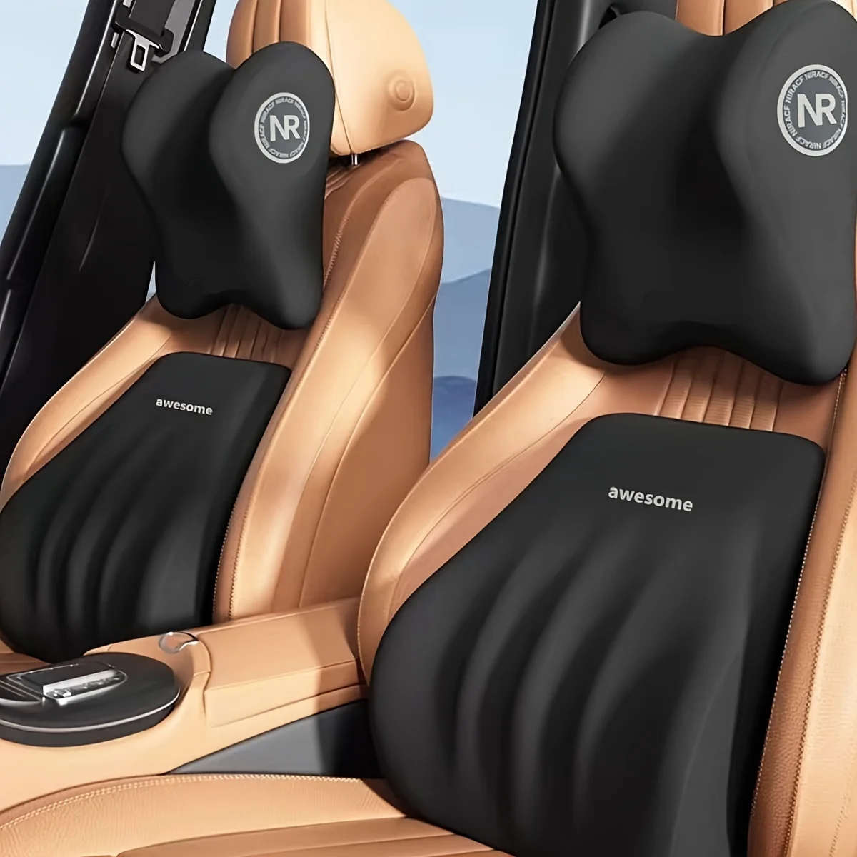 Car Seat Back Very Comfortable Memory, Support Soft and Comfortable Neck Headrest, Car Seat Back Cushion, Waist Cushion Amagi
Car Seat Back Very Comfortable Memory, Support Soft and Comfortable Neck Headrest, Car Seat Back Cushion, Waist Cushion Amagi