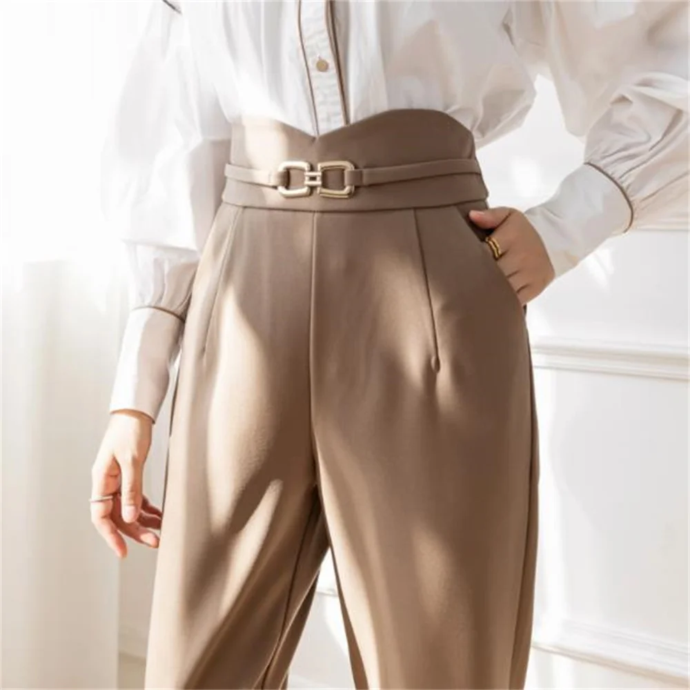High waist zipper casual harem pants new fashion ol trousers women pantalones spodnie damskie
High waist zipper casual harem pants new fashion ol trousers women pantalones spodnie damskie