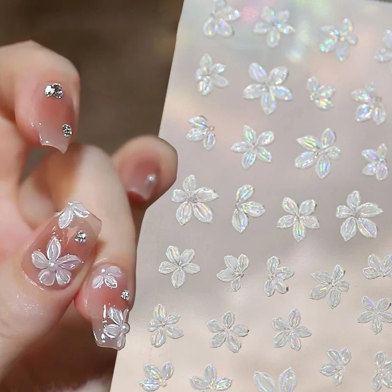 1PC New 5-Petal Flower Small Fresh Nail Stickers Mini Small Flower Color Nail Decals DIY Nail Art Jewelry Manicure Tools
1PC New 5-Petal Flower Small Fresh Nail Stickers Mini Small Flower Color Nail Decals DIY Nail Art Jewelry Manicure Tools