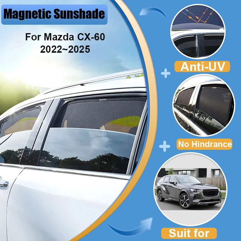 For Mazda CX 60 Accessories 2022 2023 2024 2025 Windshield Frame Blind Window Sun Visor Shade Anti-UV Car Protection Body Kits
For Mazda CX 60 Accessories 2022 2023 2024 2025 Windshield Frame Blind Window Sun Visor Shade Anti-UV Car Protection Body Kits