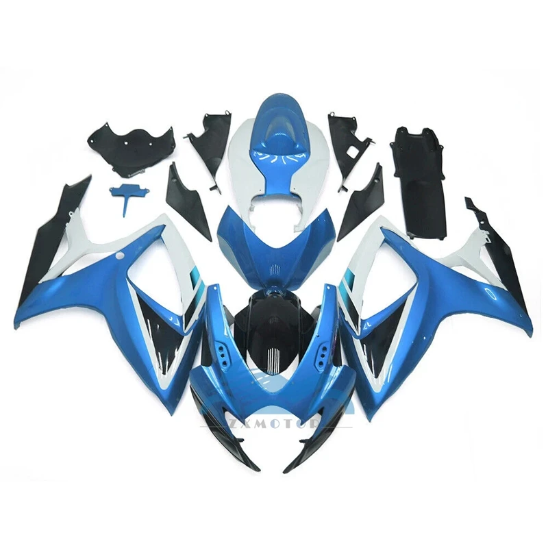 Injection Mold New ABS Fairings Kit Fit for Suzuki K6 GSX-R 600 750 2006-2007 06 07 Bodywork Set Cerulean
Injection Mold New ABS Fairings Kit Fit for Suzuki K6 GSX-R 600 750 2006-2007 06 07 Bodywork Set Cerulean