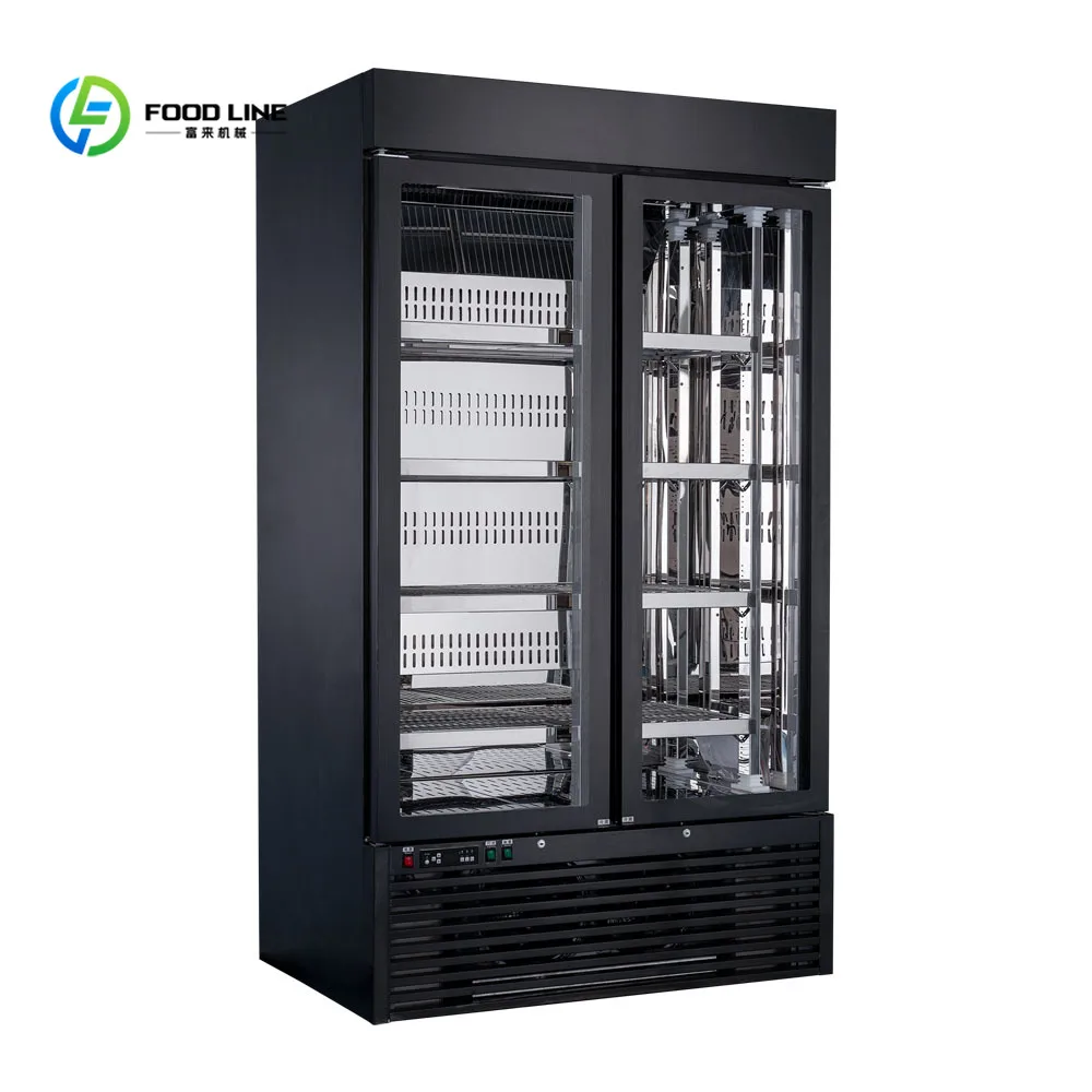 Customizable Commercial Meat Aging Refrigerator Dry Aging Cabinet Stainless Steel Meat Maturing Fridge
Customizable Commercial Meat Aging Refrigerator Dry Aging Cabinet Stainless Steel Meat Maturing Fridge