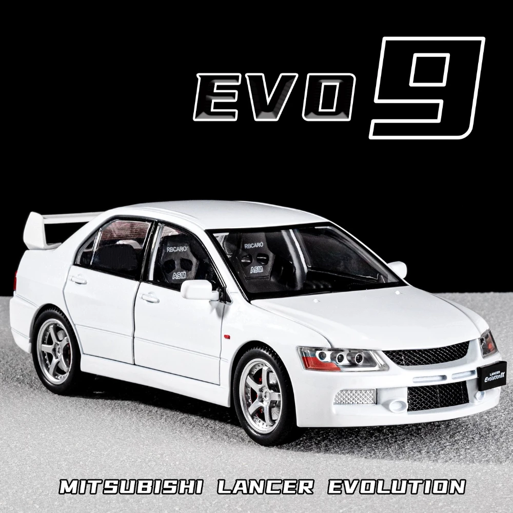 1:24 Scale Alloy Mitsubishi EVO9 R8 LMS GT2 Model Cars Diecast Toys Pull Back Vehicles Toy Miniature Car Table Top Decoration
1:24 Scale Alloy Mitsubishi EVO9 R8 LMS GT2 Model Cars Diecast Toys Pull Back Vehicles Toy Miniature Car Table Top Decoration