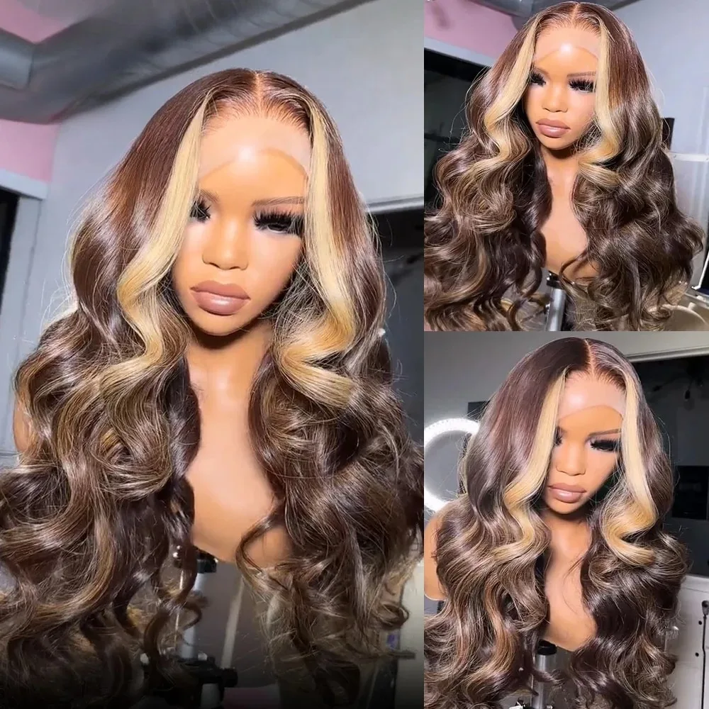 Шоколадно-коричневый светлый парик 13x4 HD Объемная волна Кружевной фронтальный парик Бесклеевой парик фронта шнурка Предварительно сорванный синтетический косплей
Шоколадно-коричневый светлый парик 13x4 HD Объемная волна Кружевной фронтальный парик Бесклеевой парик фронта шнурка Предварительно сорванный синтетический косплей