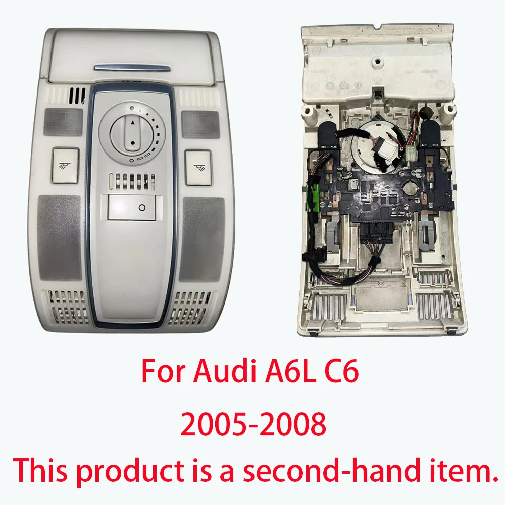 LINGJIE For Audi A6L C6 2005-2008 Car Front Ceiling Lamps Kit Panel Cover Frame Button Switch and Circuit Board
LINGJIE For Audi A6L C6 2005-2008 Car Front Ceiling Lamps Kit Panel Cover Frame Button Switch and Circuit Board