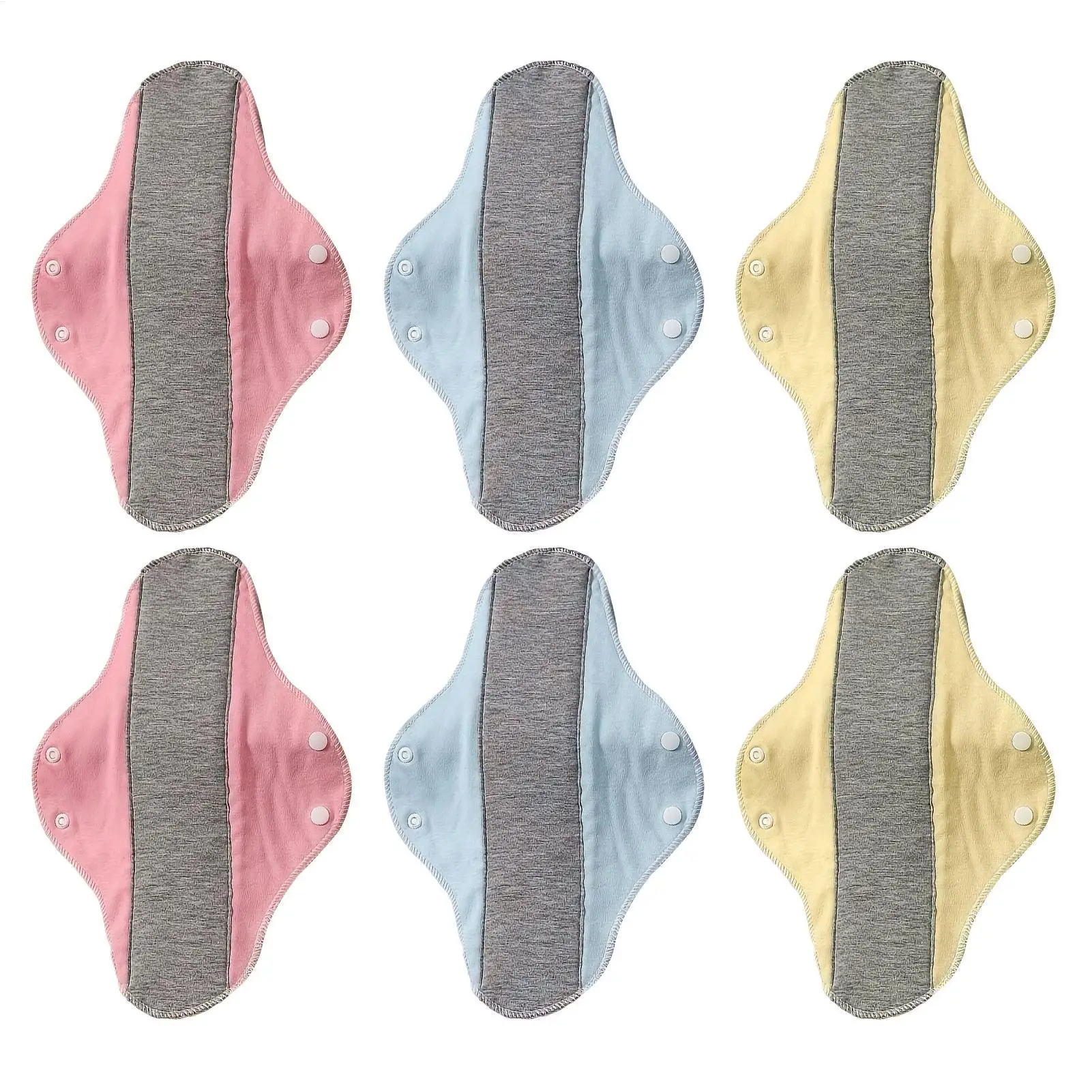 Reusable Super Absorbent Sanitary Napkins, Overnight Leakproof Cotton Pads, for Women Heavy Flow Menstrual Hygiene H2756
Reusable Super Absorbent Sanitary Napkins, Overnight Leakproof Cotton Pads, for Women Heavy Flow Menstrual Hygiene H2756