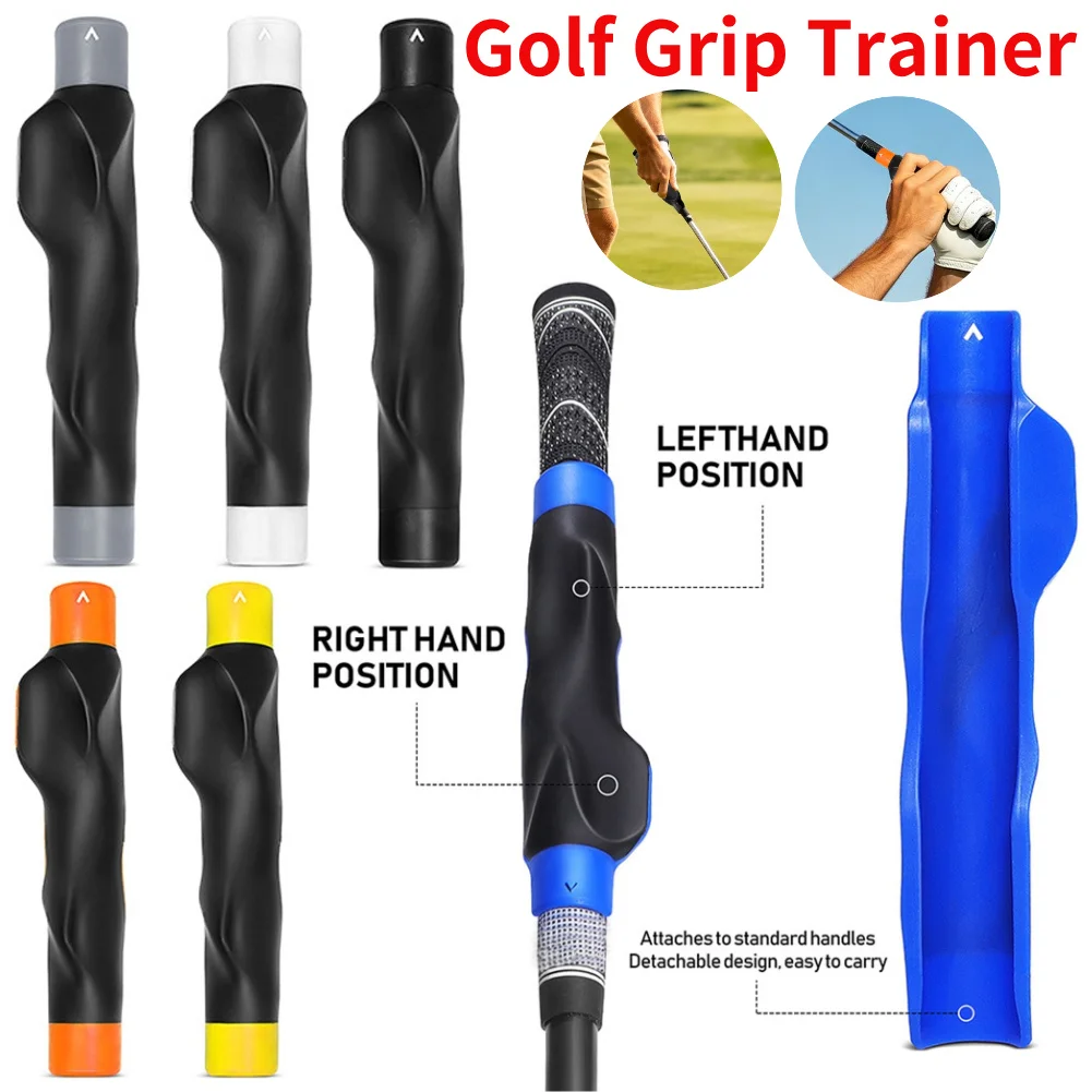 Golf Grips Trainer Non-Slip Correction Grip Golf Trainning Correction Device For Beginner Improves Grip Strength and Accuracy
Golf Grips Trainer Non-Slip Correction Grip Golf Trainning Correction Device For Beginner Improves Grip Strength and Accuracy