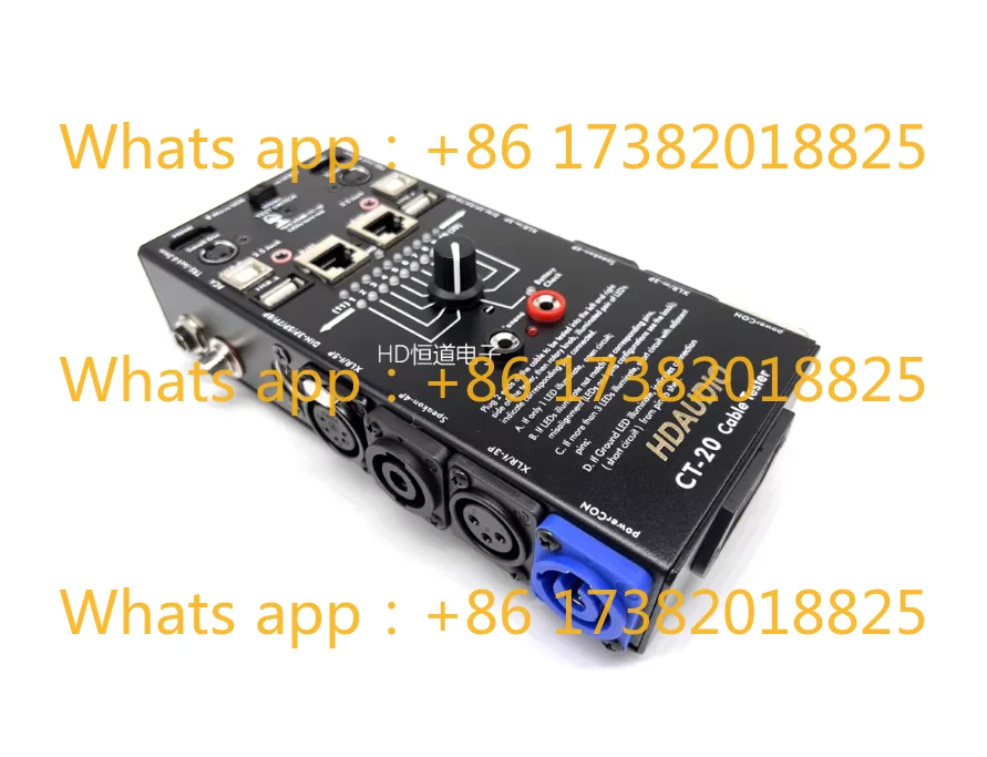 CT-20 Multi-function Line Tester, Audio Cable, XLR Signal Line Tester, HDMI Line Tester, Supports Testing 20 Types
CT-20 Multi-function Line Tester, Audio Cable, XLR Signal Line Tester, HDMI Line Tester, Supports Testing 20 Types