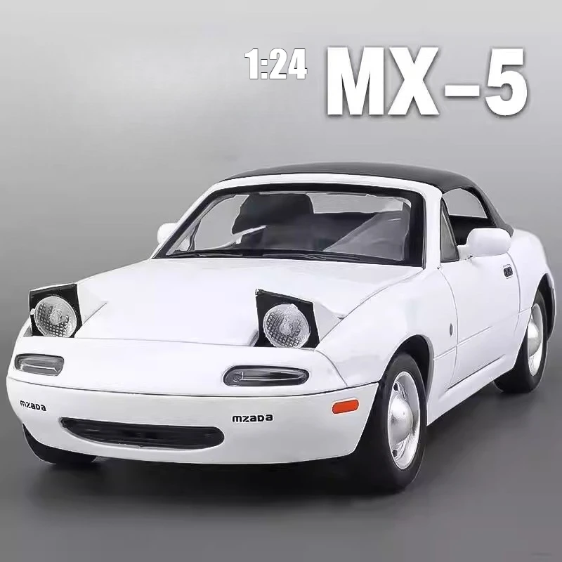 1:24 MX-5 Sports Car Alloy Model Diecast Metal Car Model Simulation Sound Light Collection Kids Toy Gift
1:24 MX-5 Sports Car Alloy Model Diecast Metal Car Model Simulation Sound Light Collection Kids Toy Gift