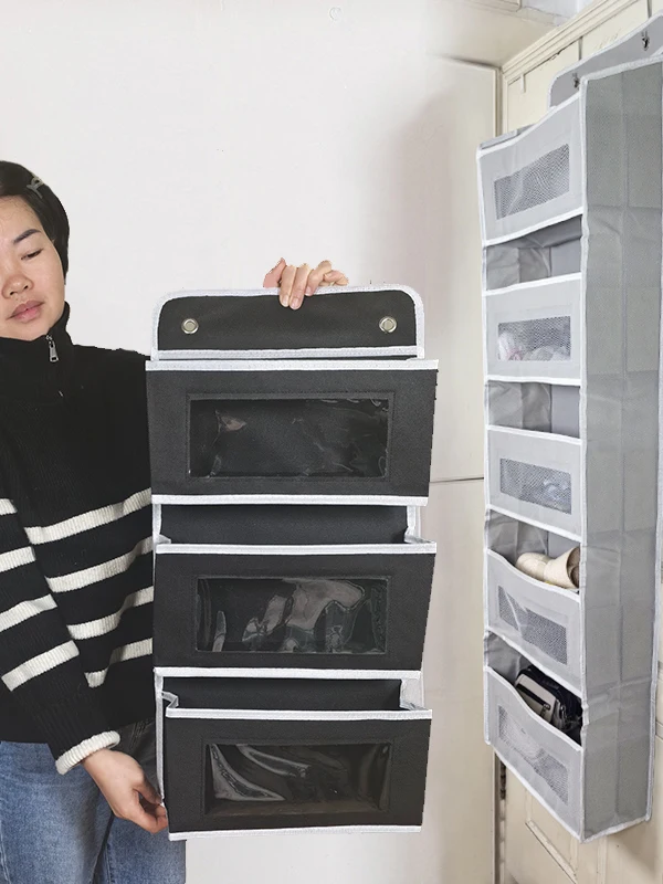 Large Capaci Non-Woven Fabric Hanging Bag Storage Organizer for Dormi Bed Head Wall Mounted Closet Bedroom Storage
Large Capaci Non-Woven Fabric Hanging Bag Storage Organizer for Dormi Bed Head Wall Mounted Closet Bedroom Storage