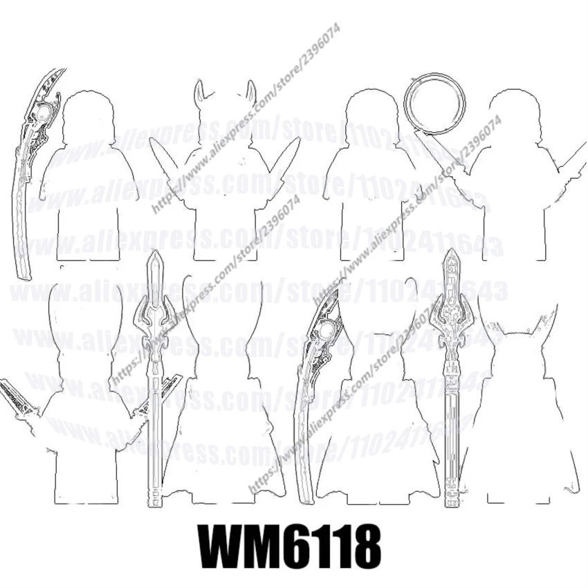 Фигурки, строительные блоки, серия WM6118 WM2179 WM2180 WM2181 WM2182 WM2183 WM2184 WM2185 WM2186, игрушки «сделай сам»
Фигурки, строительные блоки, серия WM6118 WM2179 WM2180 WM2181 WM2182 WM2183 WM2184 WM2185 WM2186, игрушки «сделай сам»