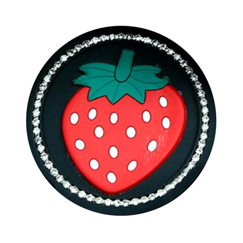 Round Silicone Gels Anti-Skid Mat Lovely Strawberry Cartoon Car Coasters for Car R6FB
Round Silicone Gels Anti-Skid Mat Lovely Strawberry Cartoon Car Coasters for Car R6FB