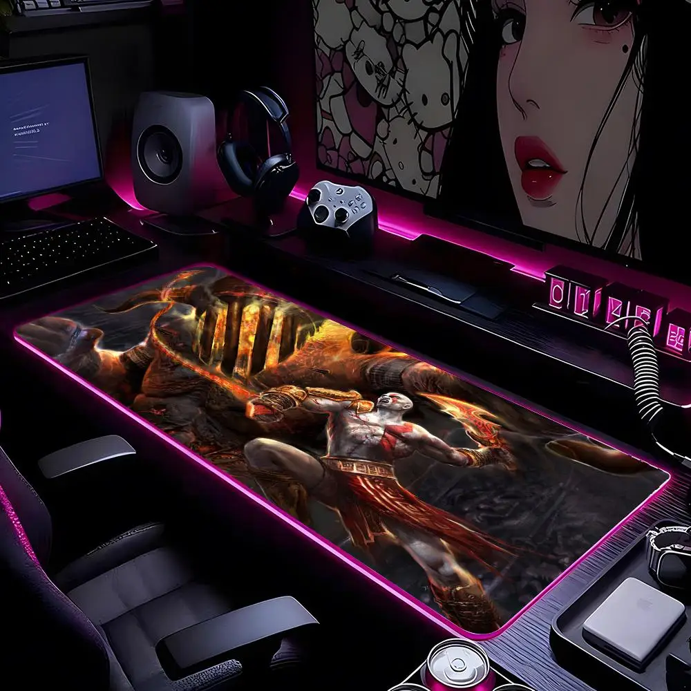 G-God Of War Gaming Mouse Pad Mousepad HD Printing Computer Gamers Locking Edge Non-slip RGB Mouse Pad XXL90x40cm Keyboard PC De
G-God Of War Gaming Mouse Pad Mousepad HD Printing Computer Gamers Locking Edge Non-slip RGB Mouse Pad XXL90x40cm Keyboard PC De