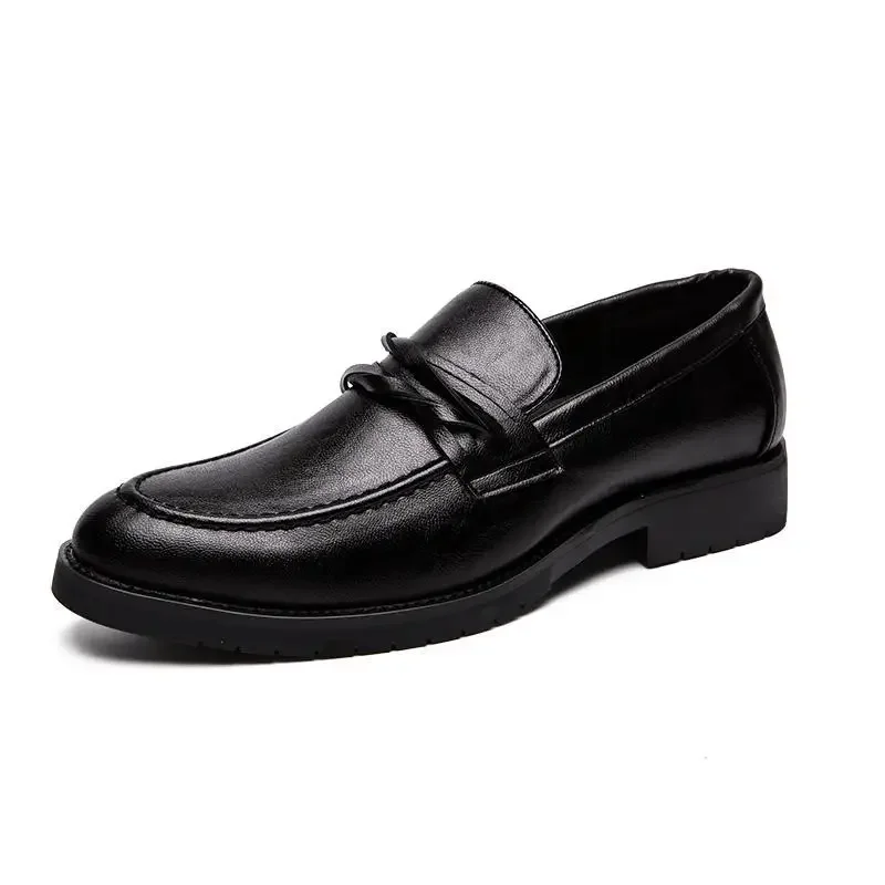 Party Leather Shoes Men's Business Formal Wear Casual Groom Wedding Shoes Men's Soft Bottom Youth British Style
Party Leather Shoes Men's Business Formal Wear Casual Groom Wedding Shoes Men's Soft Bottom Youth British Style
