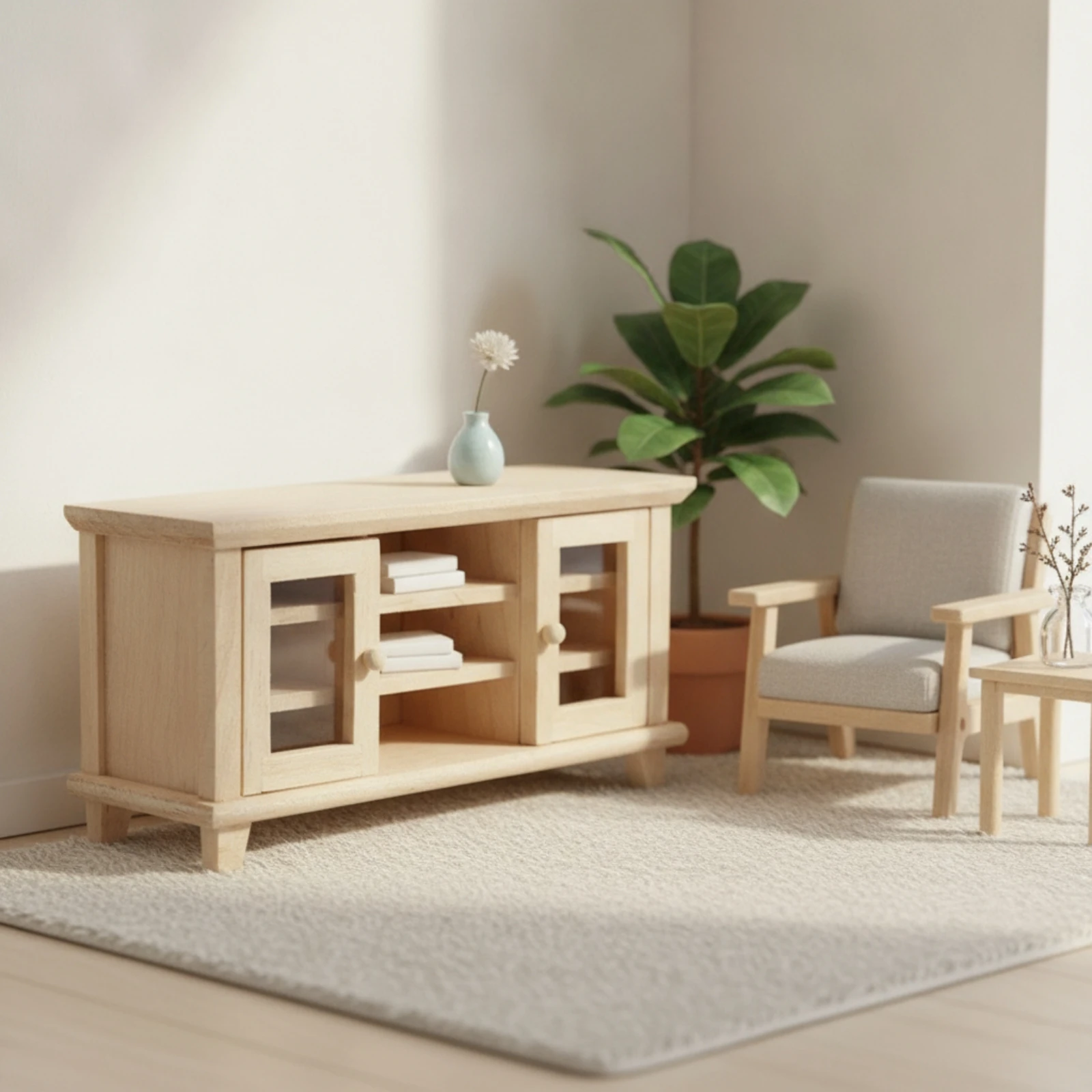 TV Cabinet with Door Freestanding Miniature TV Cabinet Miniature Media Console DIY Furniture Realistic for Hobbyists, Diorama
TV Cabinet with Door Freestanding Miniature TV Cabinet Miniature Media Console DIY Furniture Realistic for Hobbyists, Diorama