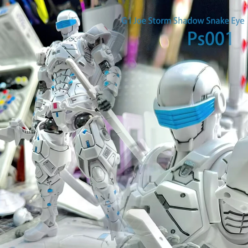Коллекционная подвижная фигурка G.I. Joe Storm Shadow Snake Eyes Super Black Warrior (модель PS001/SC001) — сборный конструктор, игрушка-модель GK
Коллекционная подвижная фигурка G.I. Joe Storm Shadow Snake Eyes Super Black Warrior (модель PS001/SC001) — сборный конструктор, игрушка-модель GK