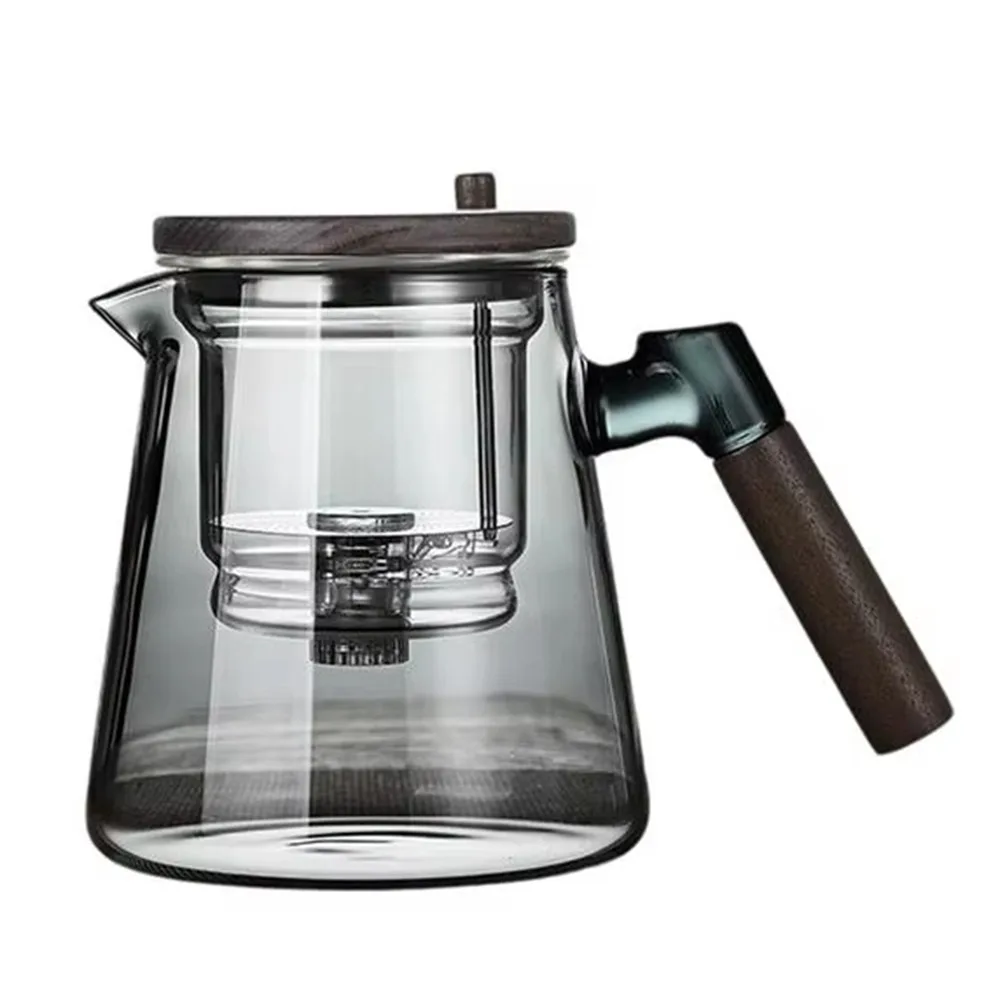 650ML Magnetic Switch Tea Pot Glass Water Separation Design Tea Separation Pot Large Capacity Dividing Structure
650ML Magnetic Switch Tea Pot Glass Water Separation Design Tea Separation Pot Large Capacity Dividing Structure