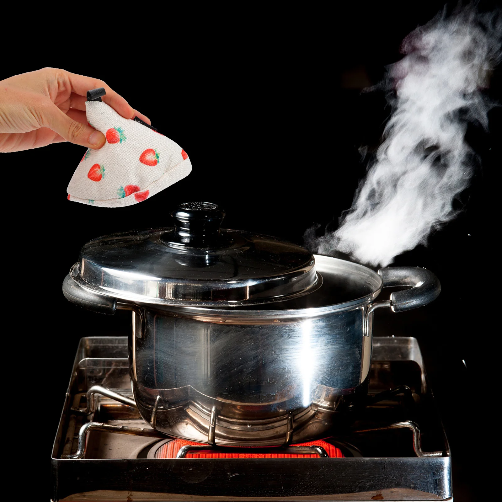 2pcs Triangle Pot Lid Gloves Anti Scalding Heat Insulated Cover Handle Protector Kitchen Accessory Triangular Design
2pcs Triangle Pot Lid Gloves Anti Scalding Heat Insulated Cover Handle Protector Kitchen Accessory Triangular Design