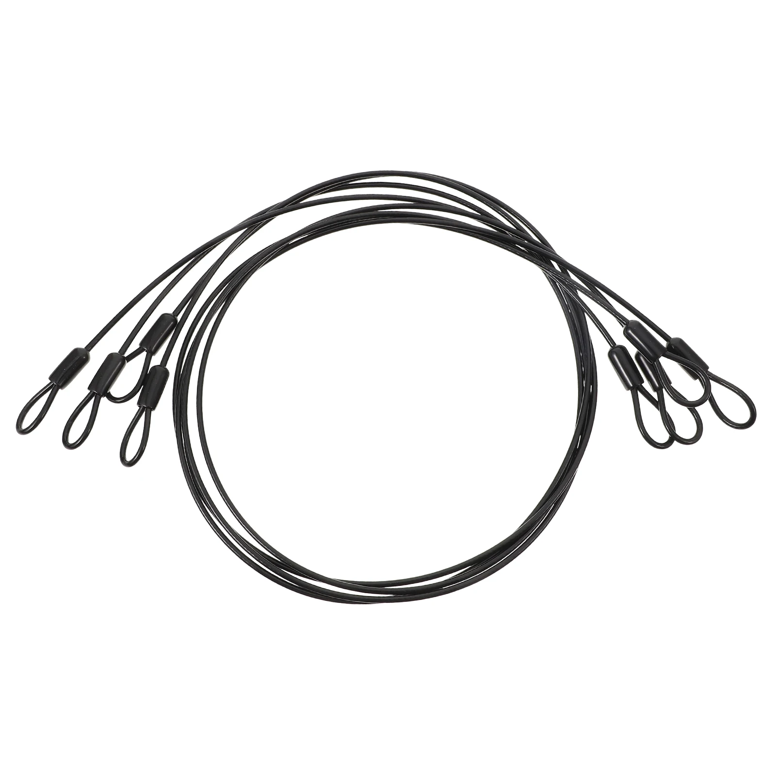 4 Pcs Stainless Steel Wires Lightweight Braided Anti Cutting Strong Suspension Cable Multipurpose Hanging For Clothes
4 Pcs Stainless Steel Wires Lightweight Braided Anti Cutting Strong Suspension Cable Multipurpose Hanging For Clothes