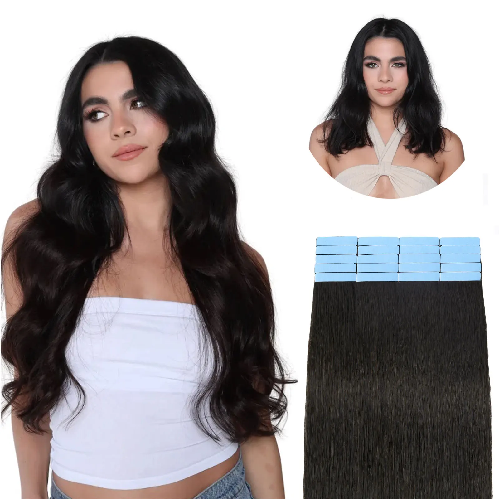 Черная лента LOVELINE для наращивания волос, человеческие волосы 14-22 дюйма, 100% настоящие человеческие волосы Remy, бесшовная невидимая лента для наращивания
Черная лента LOVELINE для наращивания волос, человеческие волосы 14-22 дюйма, 100% настоящие человеческие волосы Remy, бесшовная невидимая лента для наращивания