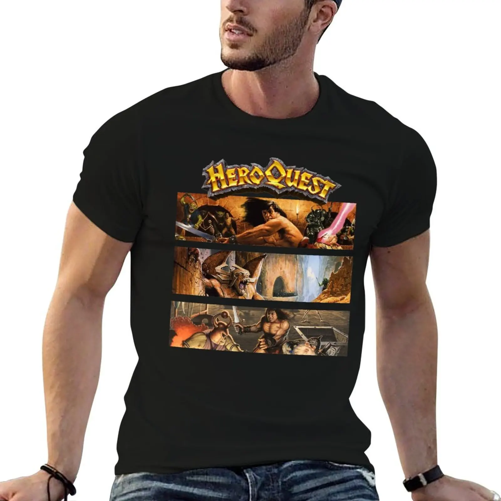 Heroquest 90's T-Shirt cotton t shirts high quality g man t shirts for men man t shirt summer T-shirt
Heroquest 90's T-Shirt cotton t shirts high quality g man t shirts for men man t shirt summer T-shirt
