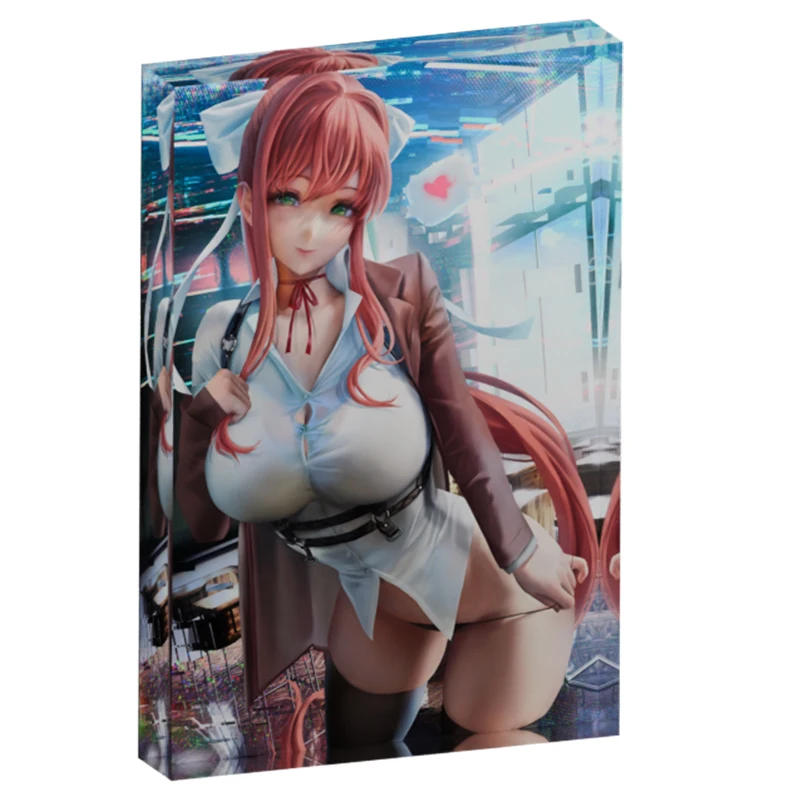 Personalized Custom Christmas decorations indoor Monika Art Acrylic Block,Anime Collectible,Gaming Desk Decor,DDLC Gift for Fan
Personalized Custom Christmas decorations indoor Monika Art Acrylic Block,Anime Collectible,Gaming Desk Decor,DDLC Gift for Fan