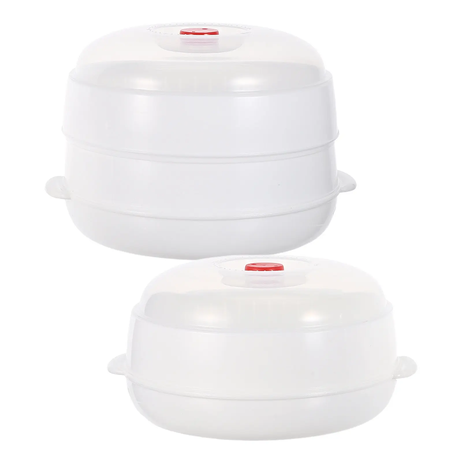 2Pcs Microwave Steamer for Vegetables Multi-Level Design Rapid Heat Distribution Easy Cleaning Versatile Use for Daily Meals
2Pcs Microwave Steamer for Vegetables Multi-Level Design Rapid Heat Distribution Easy Cleaning Versatile Use for Daily Meals
