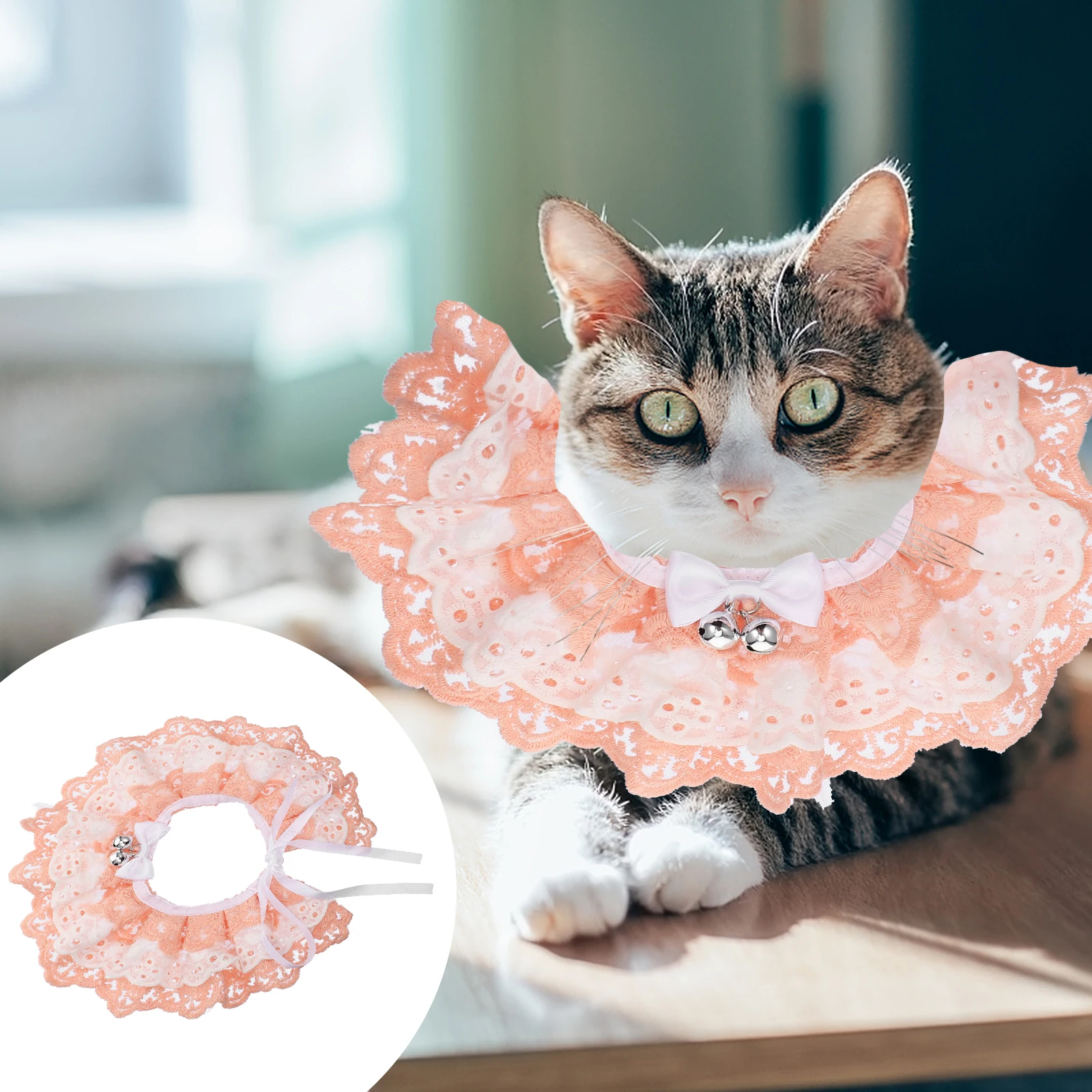 Cat Collar Scarf Neck Tie Bib Bells Shells High Quality Fabric Ribbon Durable Lightweight Comfortable Photo Decoration Birthday
Cat Collar Scarf Neck Tie Bib Bells Shells High Quality Fabric Ribbon Durable Lightweight Comfortable Photo Decoration Birthday