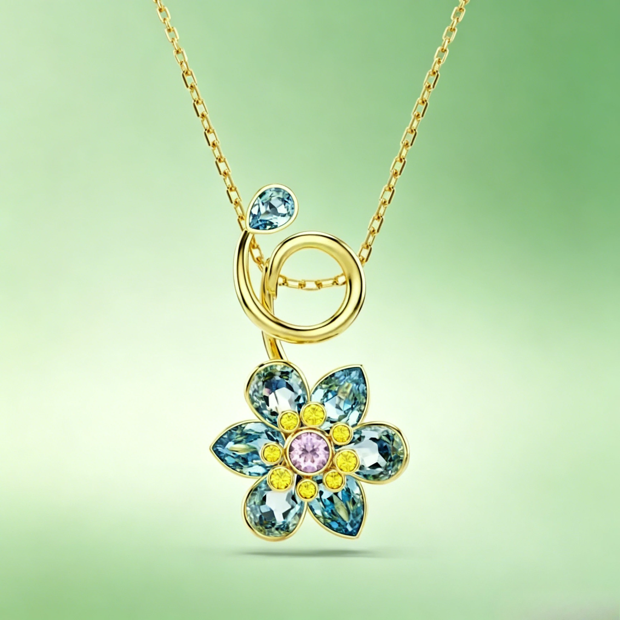 2026 New High Quality Fine Party Jewelry Set Charm Pink Green Blue Flower Crystal Luxury Fashion Necklace Ring Earring for Women
2026 New High Quality Fine Party Jewelry Set Charm Pink Green Blue Flower Crystal Luxury Fashion Necklace Ring Earring for Women