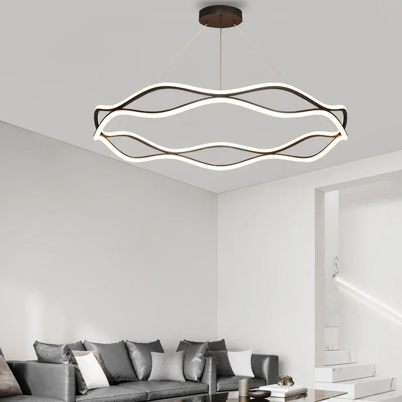Modern minimalist living room chandelier creative light luxury bedroom chandelier
Modern minimalist living room chandelier creative light luxury bedroom chandelier