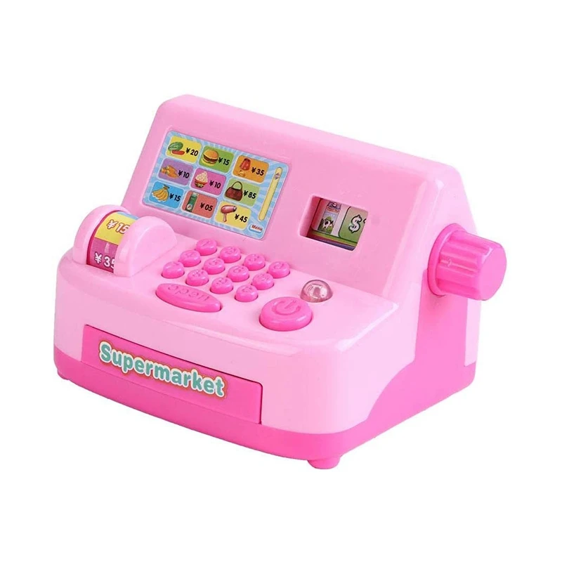 Игрушка электронная для магазина, игрушка кассовая для супермаркета, маленькая бытовая техника, игрушка с подсчетом для детей, игры в Банковский клуб, розовая
Игрушка электронная для магазина, игрушка кассовая для супермаркета, маленькая бытовая техника, игрушка с подсчетом для детей, игры в Банковский клуб, розовая