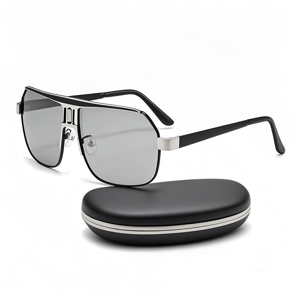 Fashion Classic Square Photochromic Polarized Sunglasses For Men Women Luxury Vintage Design Sports Fishing Polaroid Sun Glasses
Fashion Classic Square Photochromic Polarized Sunglasses For Men Women Luxury Vintage Design Sports Fishing Polaroid Sun Glasses