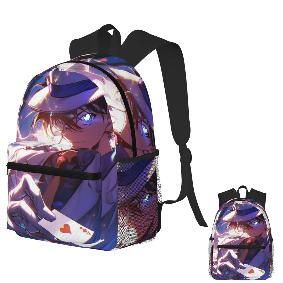 Kaito Kid Детектив Конан Аниме Студенческий рюкзак Школьная сумка Пеший туризм Путешествия Рюкзак для мужчин Женская модная сумка для книг Сумки на плечо
Kaito Kid Детектив Конан Аниме Студенческий рюкзак Школьная сумка Пеший туризм Путешествия Рюкзак для мужчин Женская модная сумка для книг Сумки на плечо