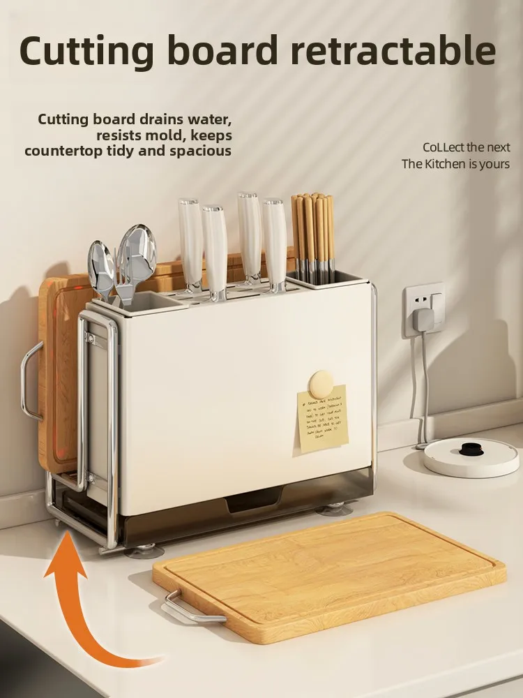 Multi-Functional Wall-Mounted Kitchen Knife Ra Chopsti Holder Carbon Steel Storage elf for Cutting Board And Kitchen Kn...
Multi-Functional Wall-Mounted Kitchen Knife Ra Chopsti Holder Carbon Steel Storage elf for Cutting Board And Kitchen Kn...