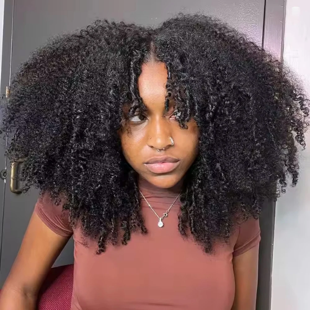 Synthetic Wig Afro Kinky Curly T Lace Front Wig Resistant Fiber Hair 300% Density Synthetic Glueless Wig Scalp Top Wig For Women
Synthetic Wig Afro Kinky Curly T Lace Front Wig Resistant Fiber Hair 300% Density Synthetic Glueless Wig Scalp Top Wig For Women