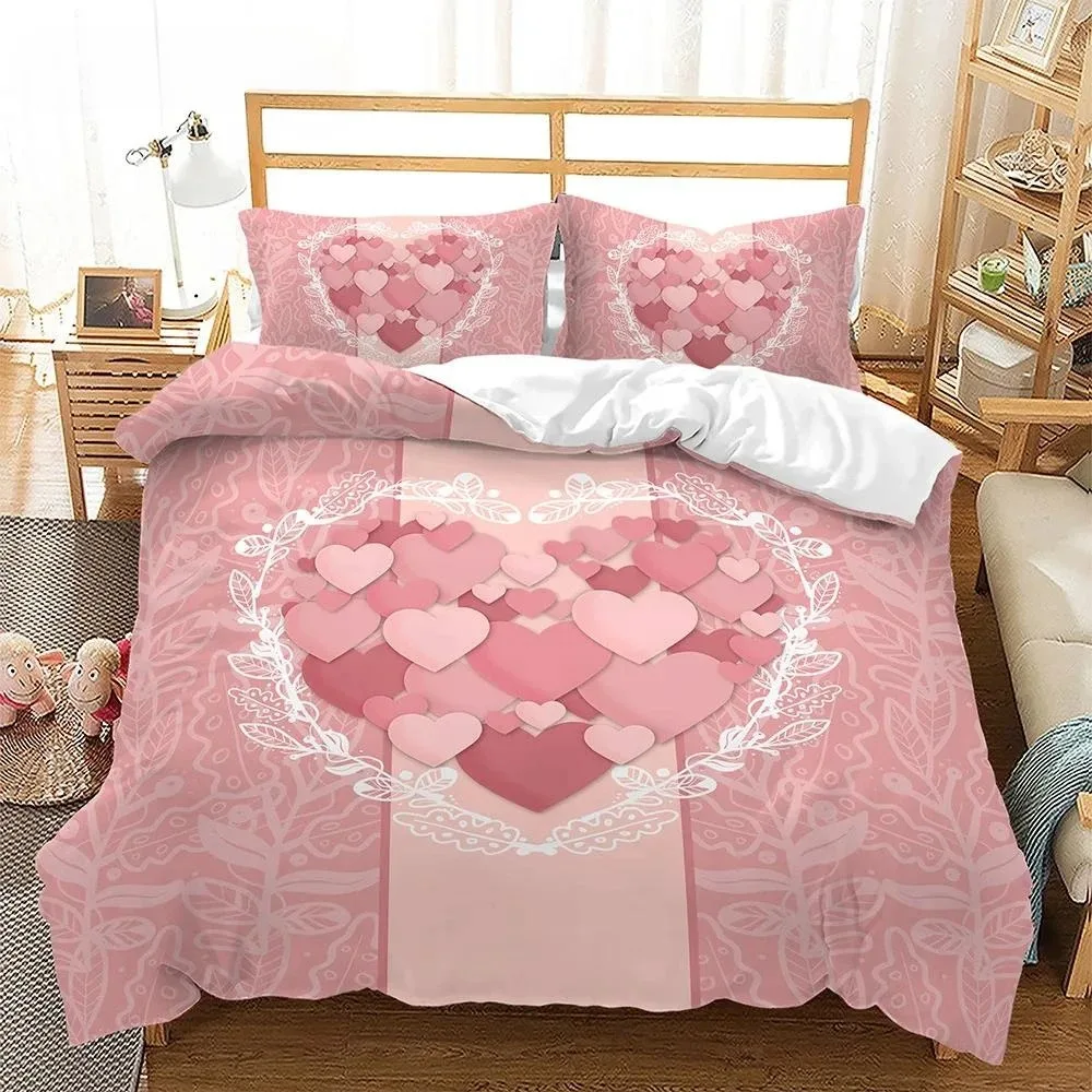 Couple Duvet Cover Romantic Love Pattern of Lovers Pink Bedding Set Winter Single/double Duvet Cover Bedroom Set Free Shippping
Couple Duvet Cover Romantic Love Pattern of Lovers Pink Bedding Set Winter Single/double Duvet Cover Bedroom Set Free Shippping