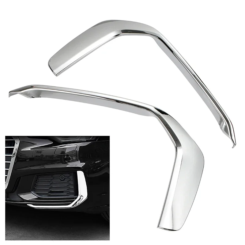 1 Pair ABS Front Fog Lights Eyebrow Eyelid Strips Decorative Trim for Audi A6 C8 2019 2020 Car Styling Accessories
1 Pair ABS Front Fog Lights Eyebrow Eyelid Strips Decorative Trim for Audi A6 C8 2019 2020 Car Styling Accessories