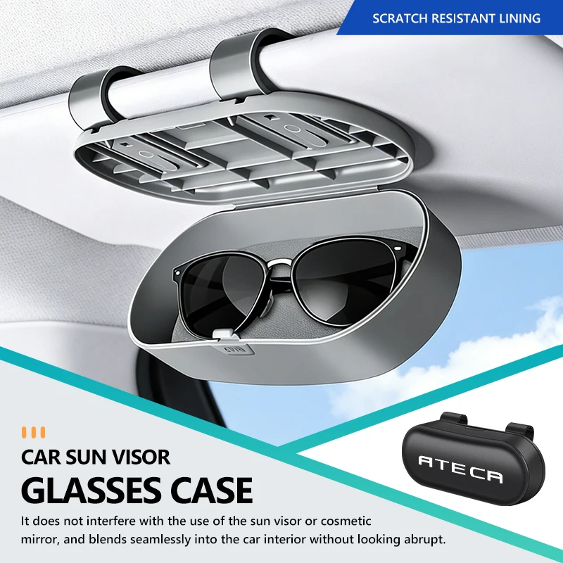 For Seat Car Logo Sun Visor Glasses Case Organizer Storage Box Accessories FR Alhambra Leon Ateca Arona Altea ltea Cupra Toledo
For Seat Car Logo Sun Visor Glasses Case Organizer Storage Box Accessories FR Alhambra Leon Ateca Arona Altea ltea Cupra Toledo