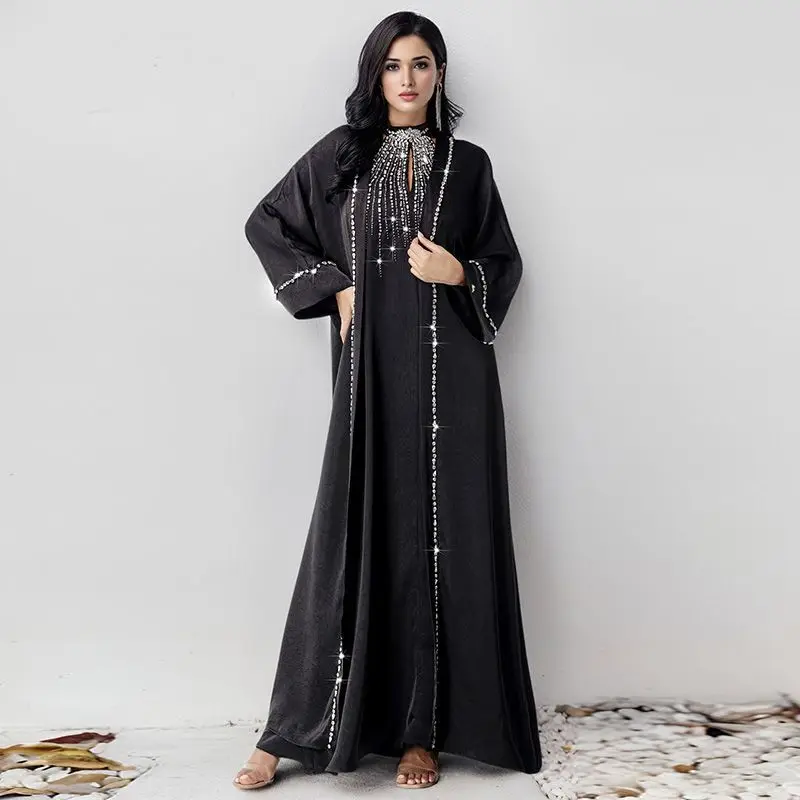 Malaysian Women's Fashion Hand-Stitched Dress Summer Long High-End Luxury Arab Robe Two-Piece Set
Malaysian Women's Fashion Hand-Stitched Dress Summer Long High-End Luxury Arab Robe Two-Piece Set